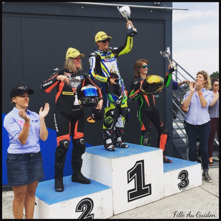 women’s cup FFM 2018 podium 100cc Margaux Vanhamm